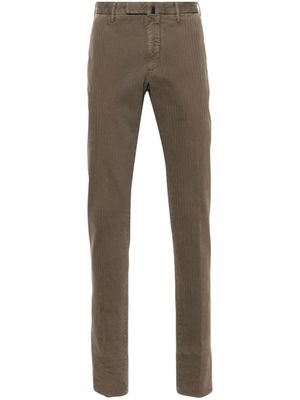 Incotex pantalon de costume à rayures - Gris