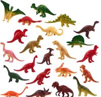 Mini dinosaurussen 10 stuks - thumbnail