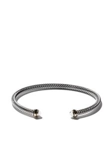 David Yurman bracelet Cable Classics en or 18ct et argent sterling