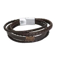iXXXi Men Leren Armband Seph Bruin iXXXi Men Leren Armband Seph Bruin