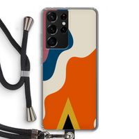 Noor A: Samsung Galaxy S21 Ultra Transparant Hoesje met koord