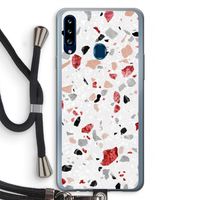 Terrazzo N°12: Samsung Galaxy A20s Transparant Hoesje met koord