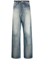 Kenzo Asagao straight-leg jeans - Bleu - thumbnail