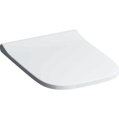 Geberit Smyle Square closetzitting met deksel met softclose topfix wit 500237011 500.237.01.1