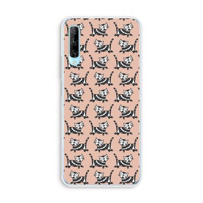 Zwarte poes: Huawei P Smart Pro Transparant Hoesje