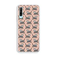 Zwarte poes: Huawei P Smart Pro Transparant Hoesje