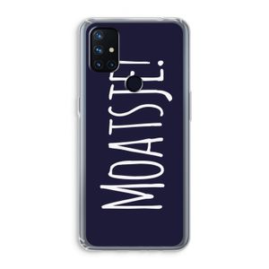Moatsje!: OnePlus Nord N10 5G Transparant Hoesje
