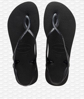Havaianas Luna Slipper Dames Black 41/42