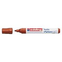 Textielmarker edding 4500 rond 2-3mm bruin | 10 stuks