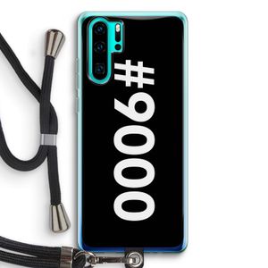 #9000: Huawei P30 Pro Transparant Hoesje met koord