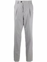 Brunello Cucinelli pantalon de costume plissé - Gris