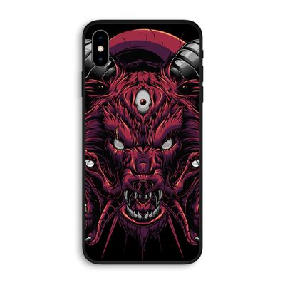 Hell Hound and Serpents: iPhone XS Max Biologisch afbreekbaar hoesje