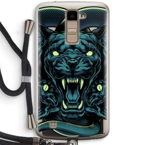 Cougar and Vipers: LG K10 (2016) Transparant Hoesje met koord