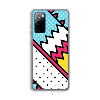 Pop Art #2: Samsung Galaxy S20 FE / S20 FE 5G Transparant Hoesje