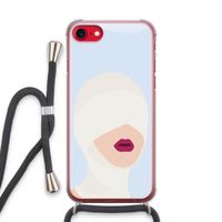 Incognito: iPhone SE 2020 Transparant Hoesje met koord