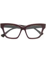 Gucci Eyewear lunettes de vue d'inspiration wayfarer - Rouge