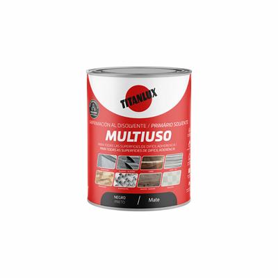 Grondverf Titanlux Zwart Mat 750 ml