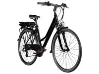 Zündapp Trekking e-bike Z802 700c 28" (Zwart/grijs, Dames)