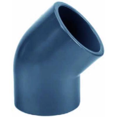 Aquaforte PVC Knie 45° Lijmverbinding 25mm - Duurzaam en Eenvoudig te Installeren voor Vijver-filtersystemen