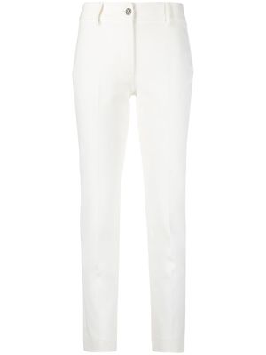 Philipp Plein pantalon à coupe slim - Blanc