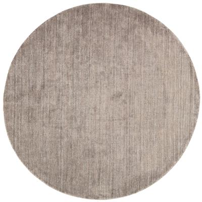 MOMO Rugs - Vloerkleed Plain Dust Round Robusto Grey - 150 cm rond