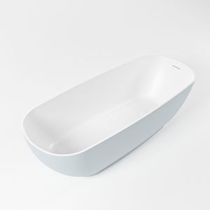 Vrijstaand bad Mondiaz Rock | 170x70 cm | Solid surface | Ovaal | Clay - Talc