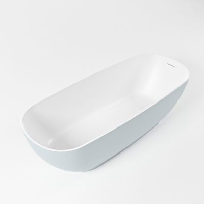 Vrijstaand bad Mondiaz Rock | 170x70 cm | Solid surface | Ovaal | Clay - Talc