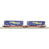 Fleischmann 6660050 N dubbele tasje-draaiwagen T3000e van de DB AG