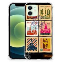 iPhone 12 Mini Telefoonhoesje met valbescherming Postzegels