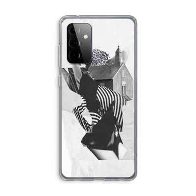 House: Samsung Galaxy A72 Transparant Hoesje