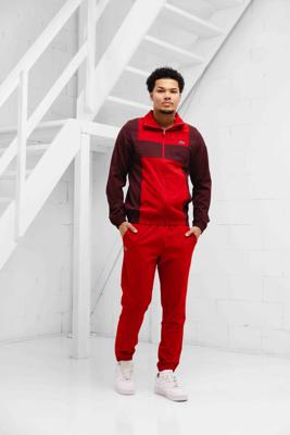 Lacoste Tennis x Novak Djokovic Trainingspak Heren Rood - Maat L - Kleur: Rood | Soccerfanshop
