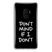 Don't Mind: Xiaomi Mi Mix 2 Transparant Hoesje