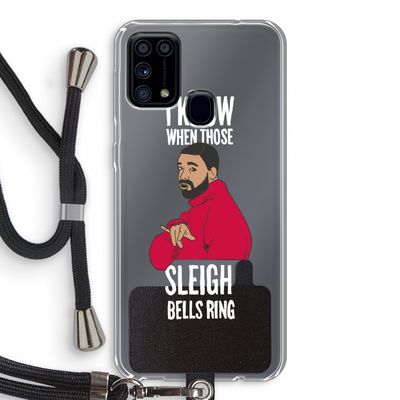 Sleigh Bells Ring: Samsung Galaxy M31 Transparant Hoesje met koord
