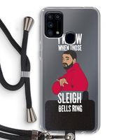 Sleigh Bells Ring: Samsung Galaxy M31 Transparant Hoesje met koord