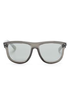 Ray-Ban lunettes de soleil Boyfriend Reverse à monture carrée - Gris