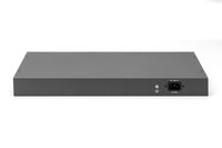 Digitus DN-95342-1 netwerk-switch Unmanaged Fast Ethernet (10/100) 1U Zwart, Zilver - thumbnail