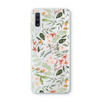 Sweet little flowers: Samsung Galaxy A70 Transparant Hoesje