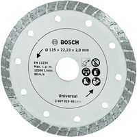 Bosch Accessoires diamantdoorslijpschijf Turbo, 125 mm Ø - 2607019481