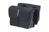 Basil Dubble fietstas forte mik 35 liter 15 x 38 x 30 cm - zwart