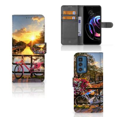 Motorola Edge 20 Pro | Flip Cover | Amsterdamse Grachten