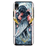 Golden Raven: iPhone XR Tough Case