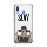 Slay All Day: Samsung Galaxy A40 Transparant Hoesje Slay All Day: Samsung Galaxy A40 Transparant Hoesje