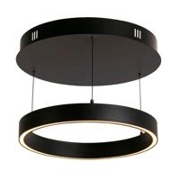 Searchlight Ronde hanglampLayla zwart Ø 44cm - 30410BK