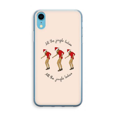 Jingle Ladies: iPhone XR Transparant Hoesje