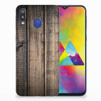 Samsung Galaxy M20 (Power) | Bumper Hoesje | Steigerhout