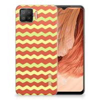 OPPO A73 4G | TPU bumper | Waves Yellow