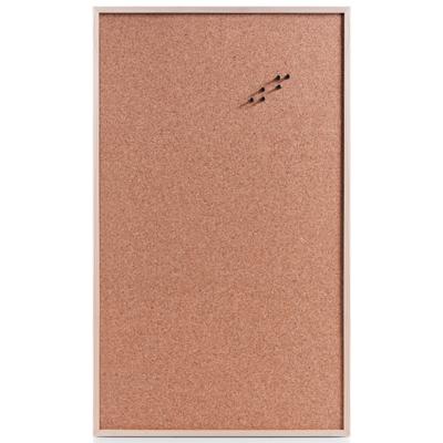 Zeller Prikbord - kurk - XXL formaat - 60 x 100 cm - memobord