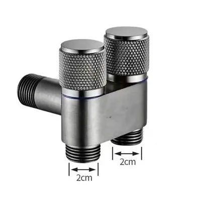 DualFlow Pro - 2-in-1 Wandkraan voor Toilet & Wasmachine