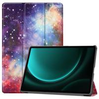 Samsung Galaxy Tab S9 FE+ Tri-Fold Series Smart Folio Case - Sterrenstelsel