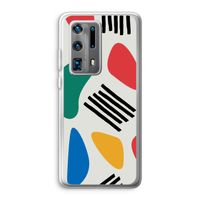 Illustratieve pop 1: Huawei P40 Pro Plus Transparant Hoesje